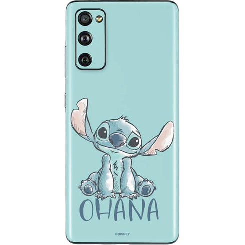 Disney Lilo and Stitch Ohana Galaxy S20 Fan Edition Skin